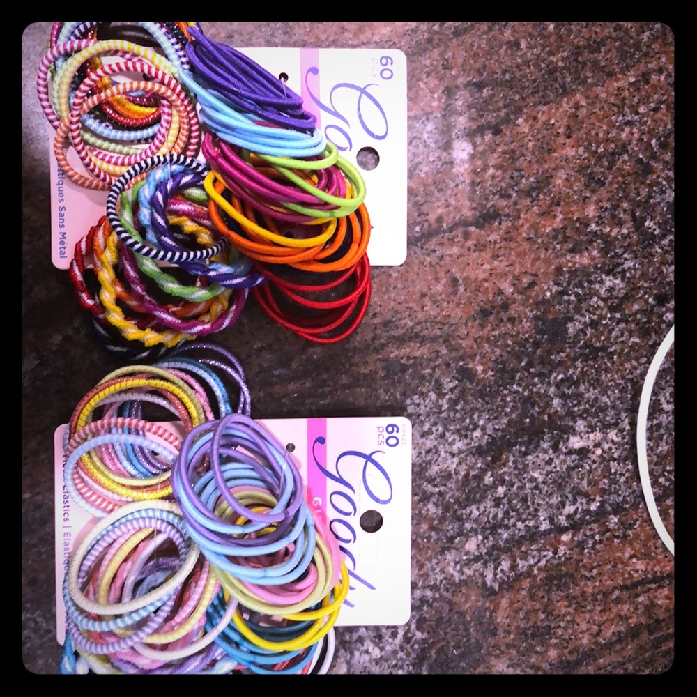 Goody Hair Bands - Girls no metal elastics